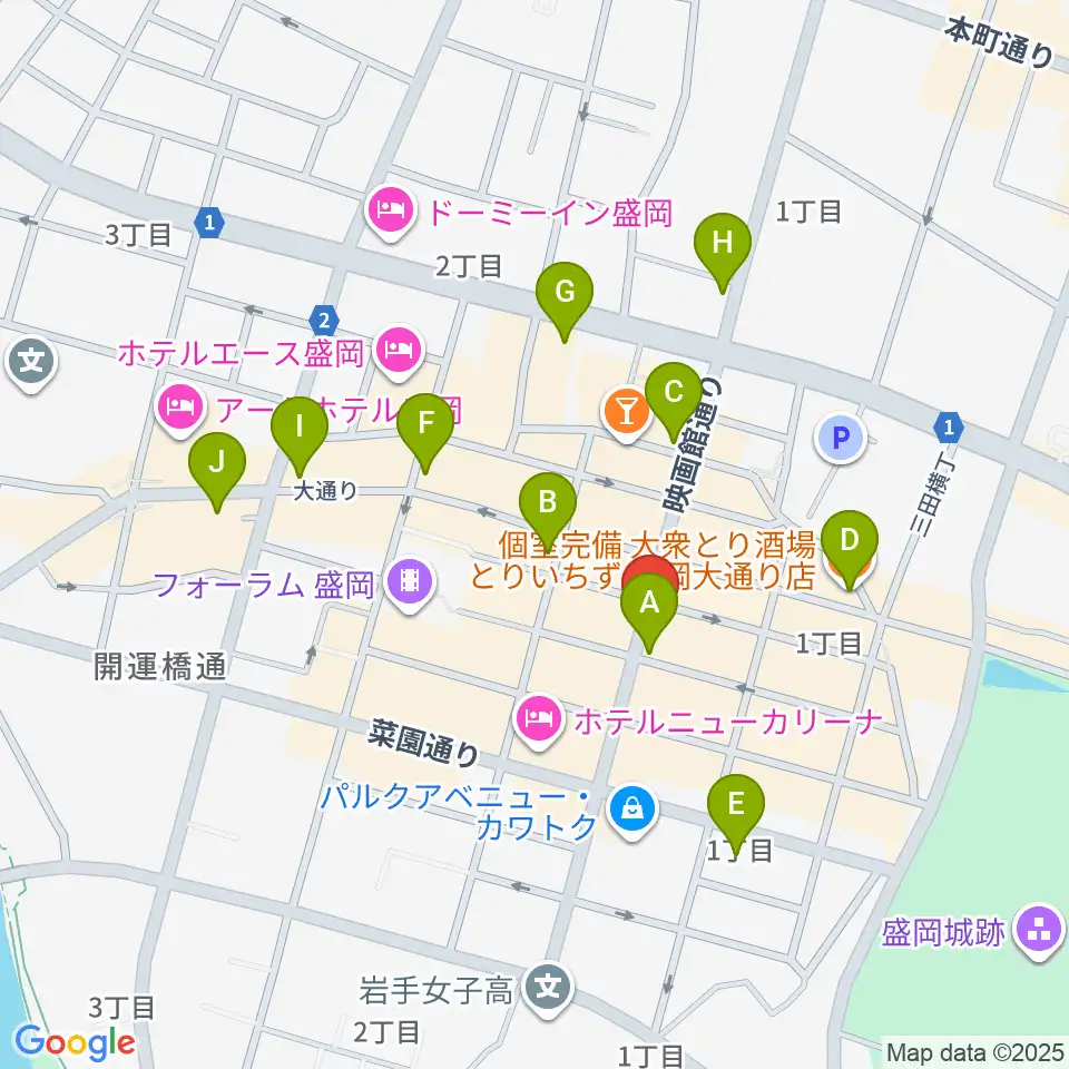 CLUB CHANGE WAVE周辺のコンビニエンスストア一覧地図
