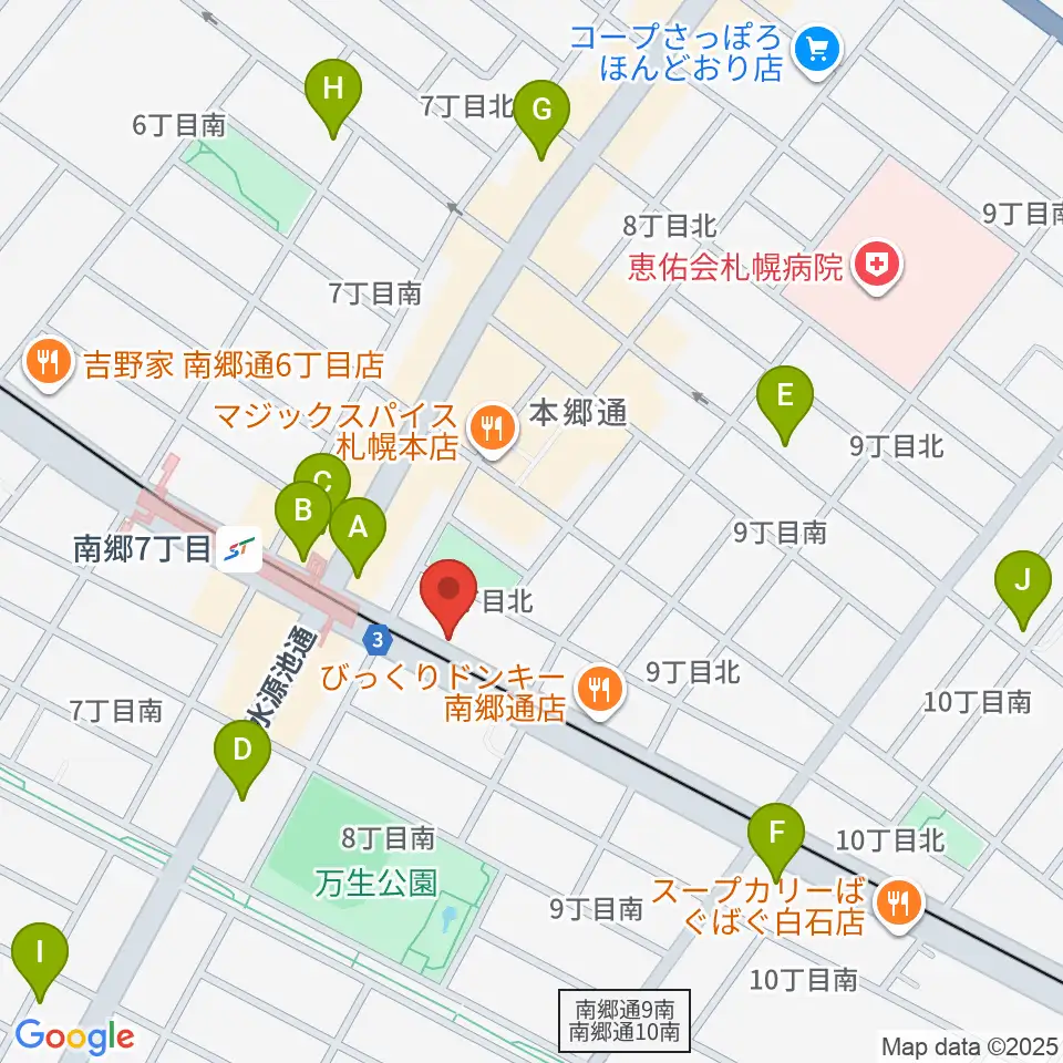 エフエムしろいし With-S周辺のコンビニエンスストア一覧地図