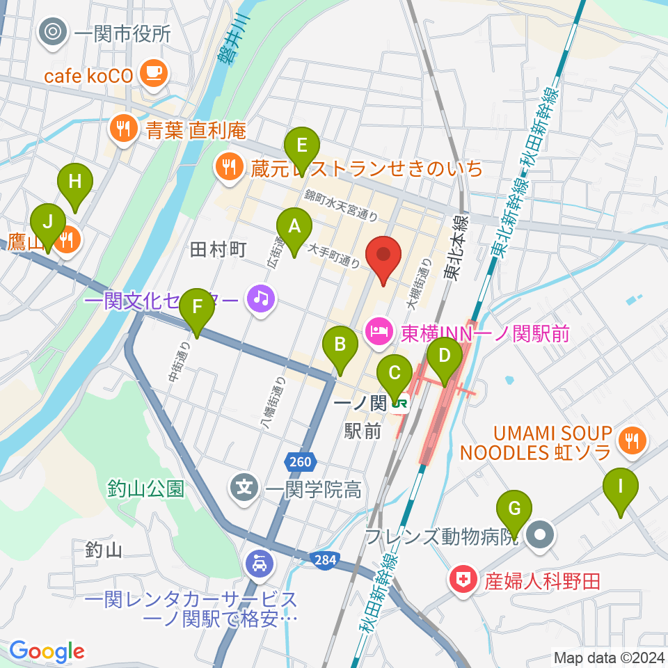 FMあすも周辺のコンビニエンスストア一覧地図