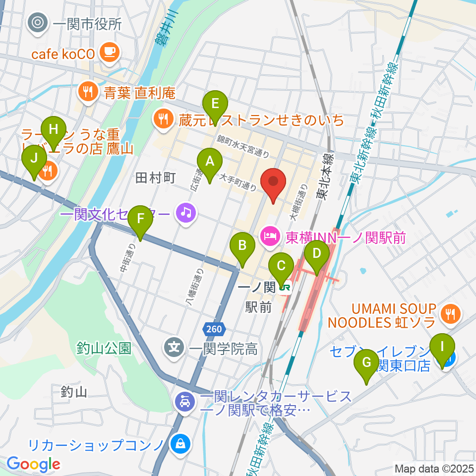 FMあすも周辺のコンビニエンスストア一覧地図