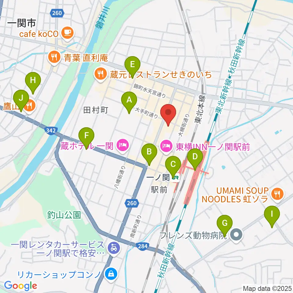 FMあすも周辺のコンビニエンスストア一覧地図