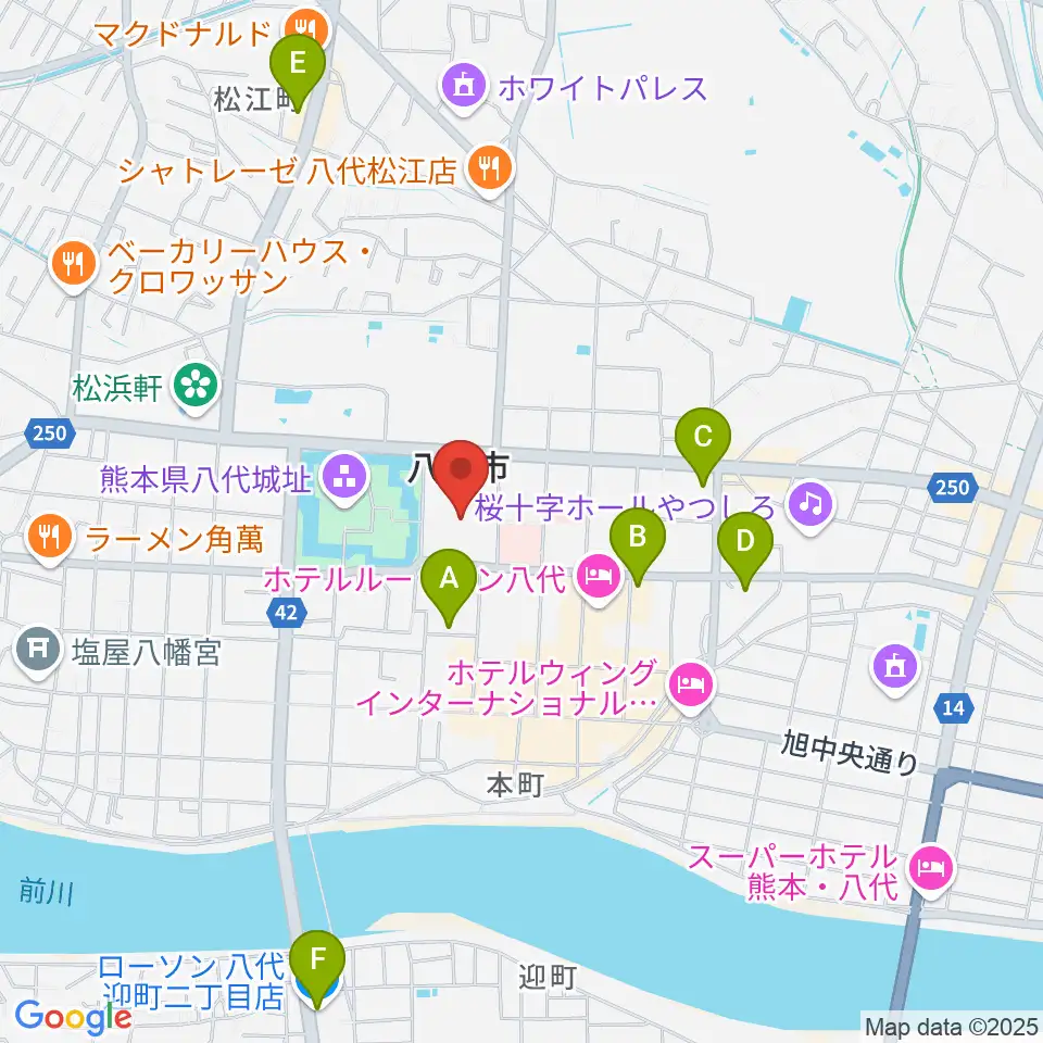 Kappa FM周辺のコンビニエンスストア一覧地図