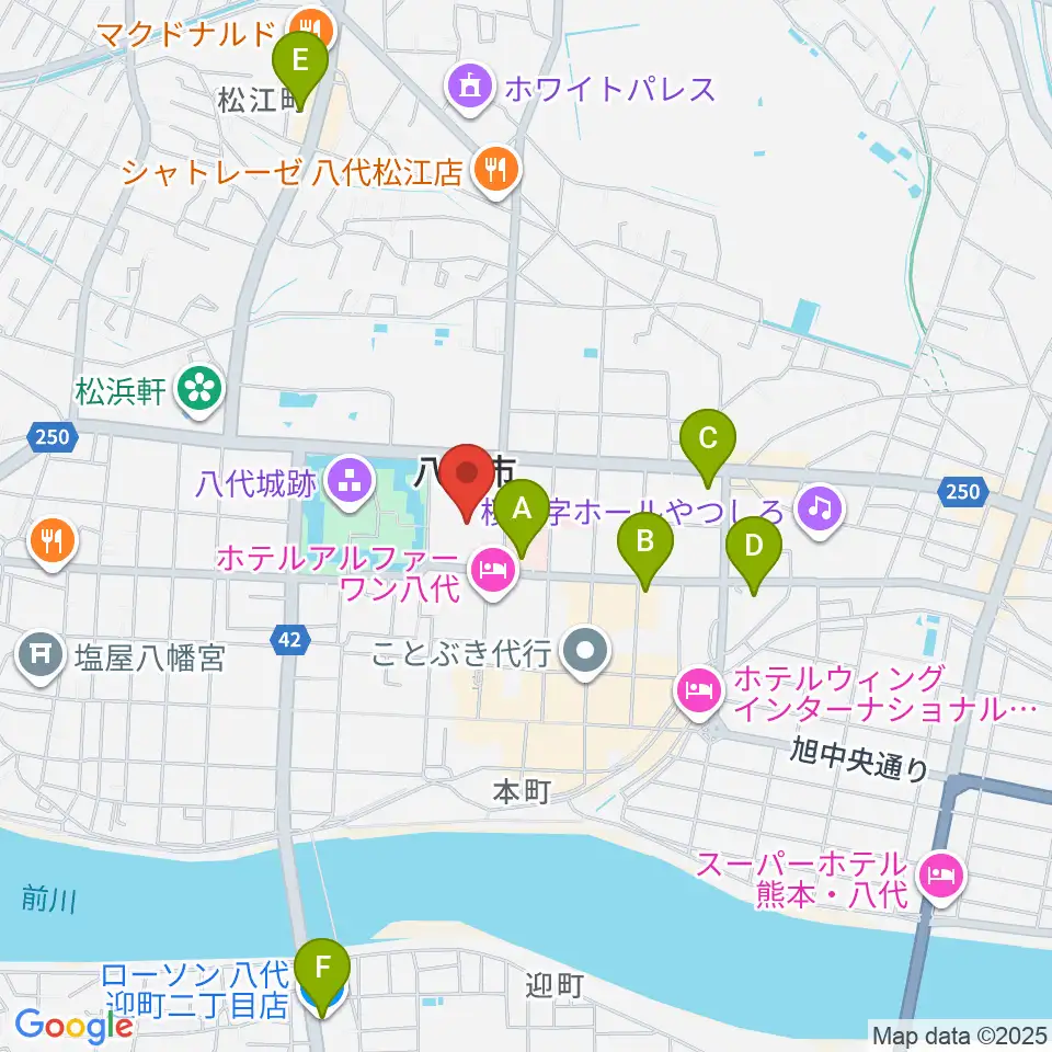 Kappa FM周辺のコンビニエンスストア一覧地図