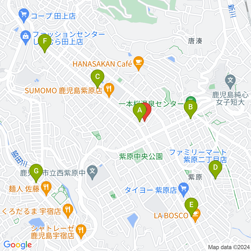 フレンズFM762周辺のコンビニエンスストア一覧地図