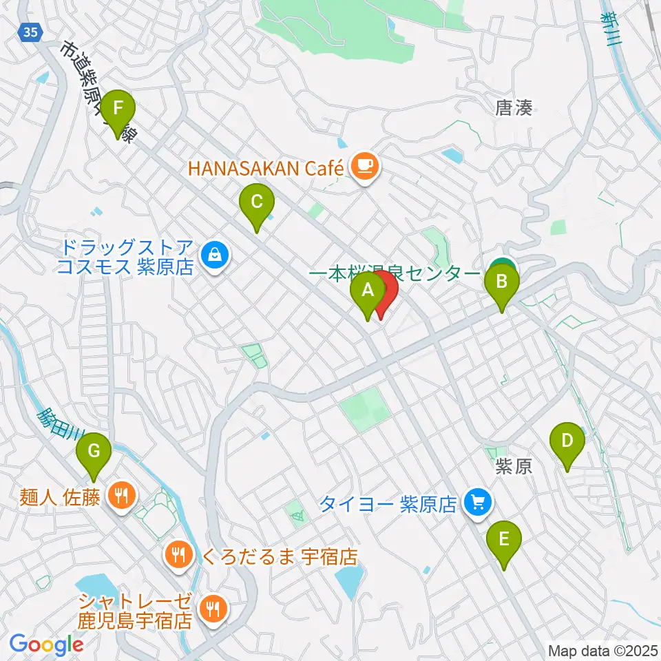 フレンズFM762周辺のコンビニエンスストア一覧地図