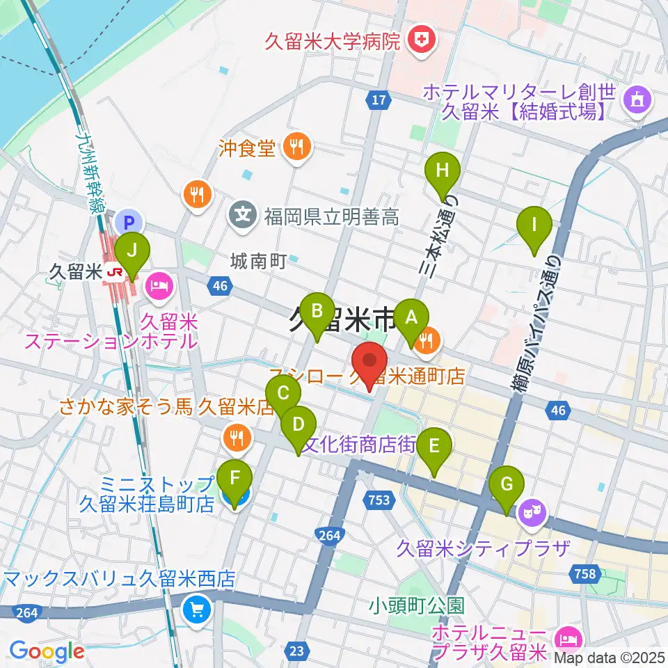 ドリームスエフエム周辺のコンビニエンスストア一覧地図