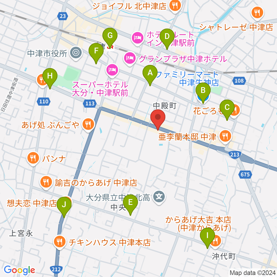 NOAS FM ノースエフエム周辺のコンビニエンスストア一覧地図