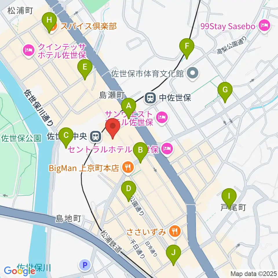 はっぴぃ!FM周辺のコンビニエンスストア一覧地図