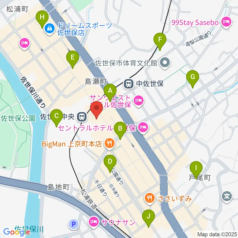 はっぴぃ!FM周辺のコンビニエンスストア一覧地図