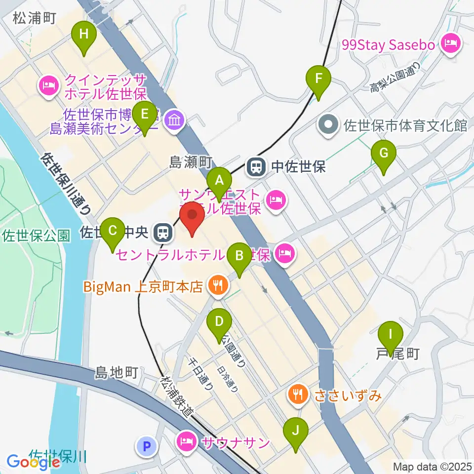 はっぴぃ！FM周辺のコンビニエンスストア一覧地図