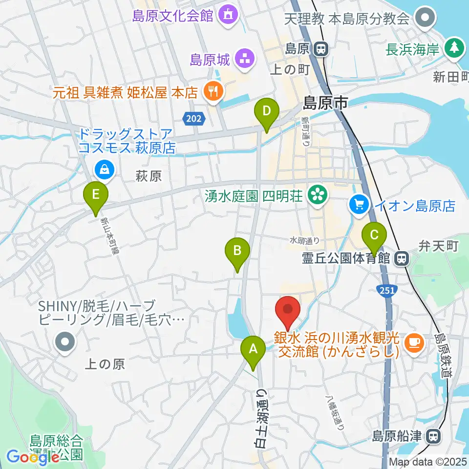 FMしまばら周辺のコンビニエンスストア一覧地図