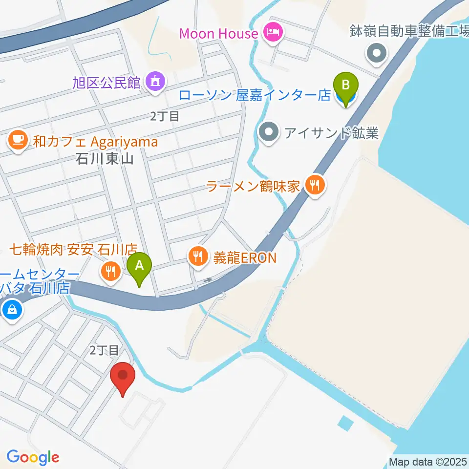 FMうるま周辺のコンビニエンスストア一覧地図