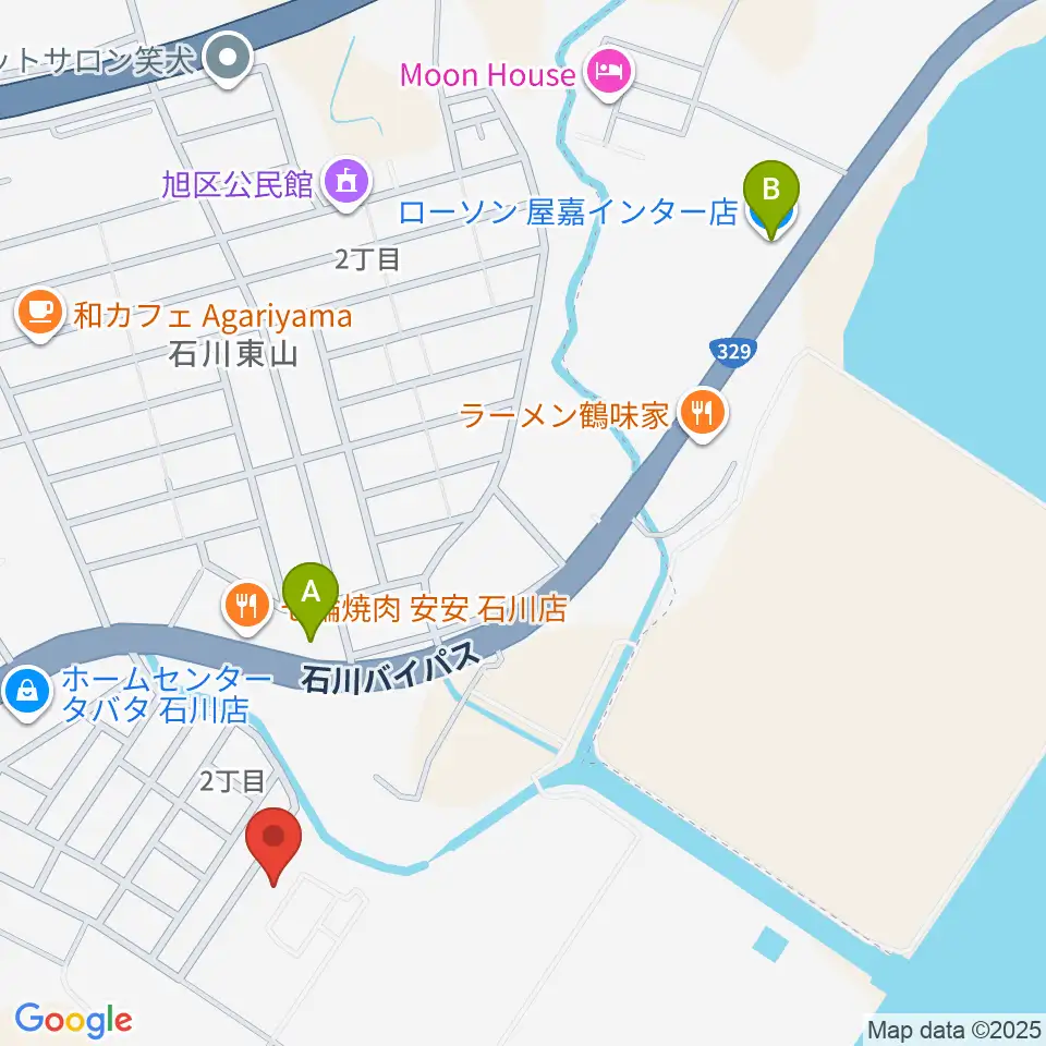 FMうるま周辺のコンビニエンスストア一覧地図
