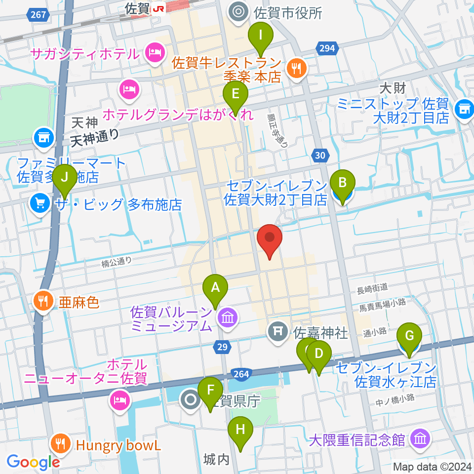 えびすFM周辺のコンビニエンスストア一覧地図