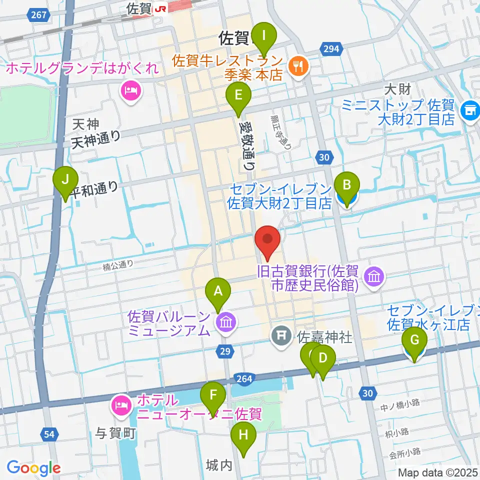 えびすFM周辺のコンビニエンスストア一覧地図