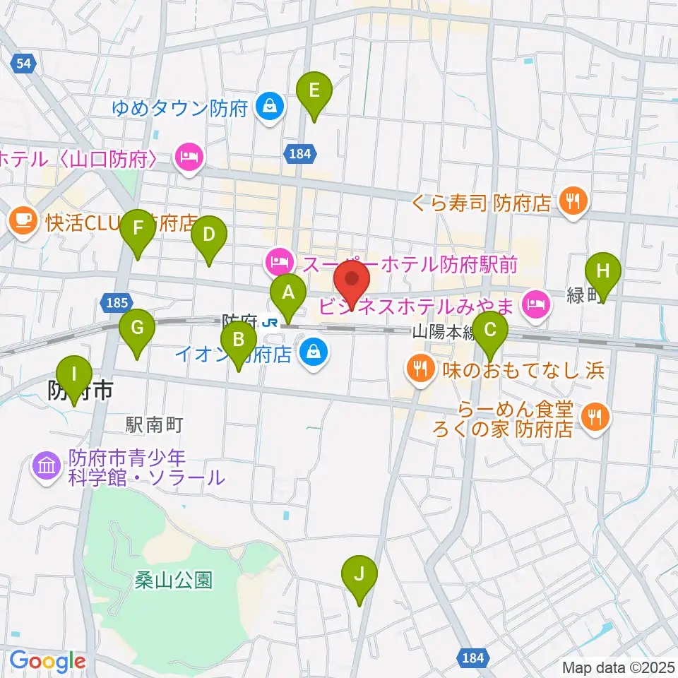 FMわっしょい周辺のコンビニエンスストア一覧地図
