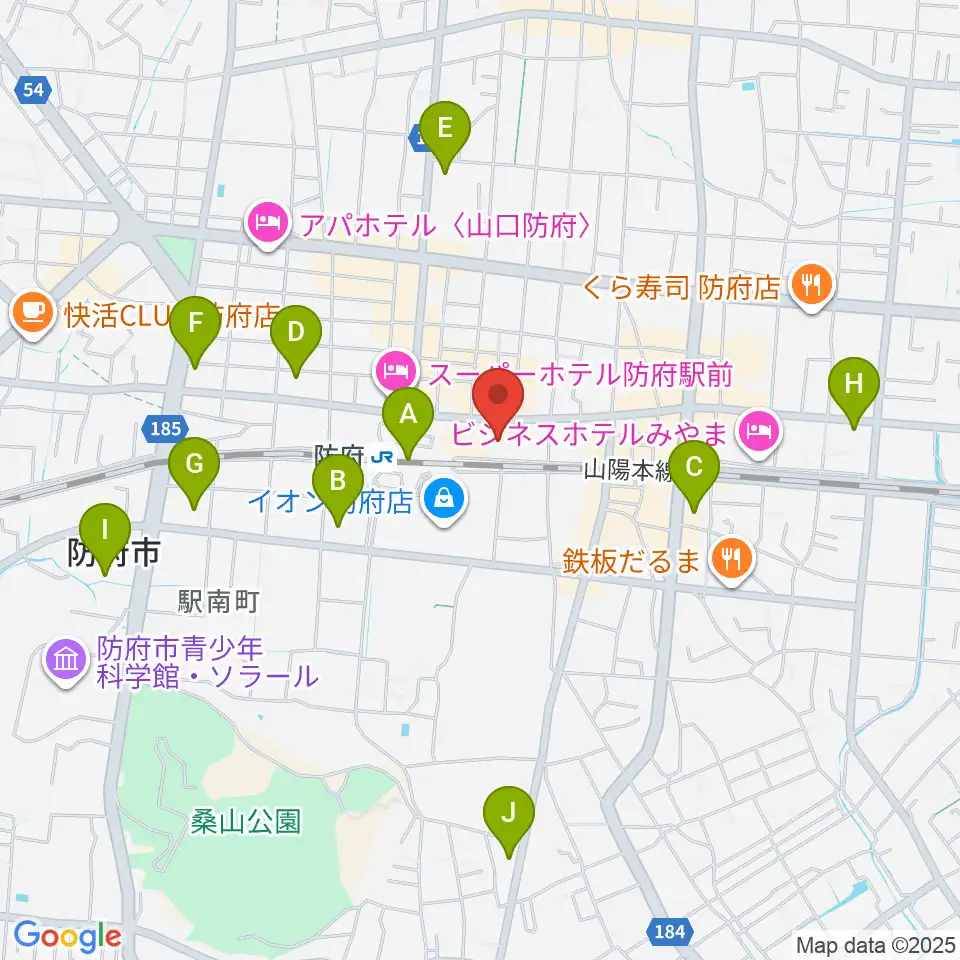 FMわっしょい周辺のコンビニエンスストア一覧地図
