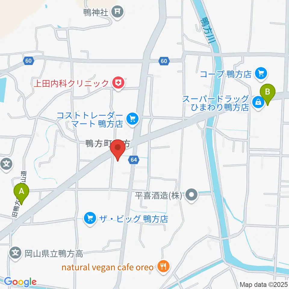 エフエムゆめウェーブ周辺のコンビニエンスストア一覧地図
