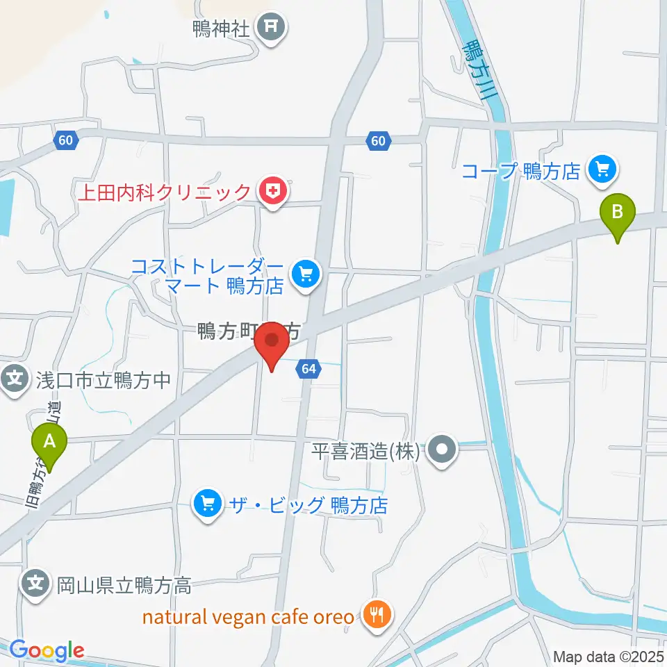 エフエムゆめウェーブ周辺のコンビニエンスストア一覧地図