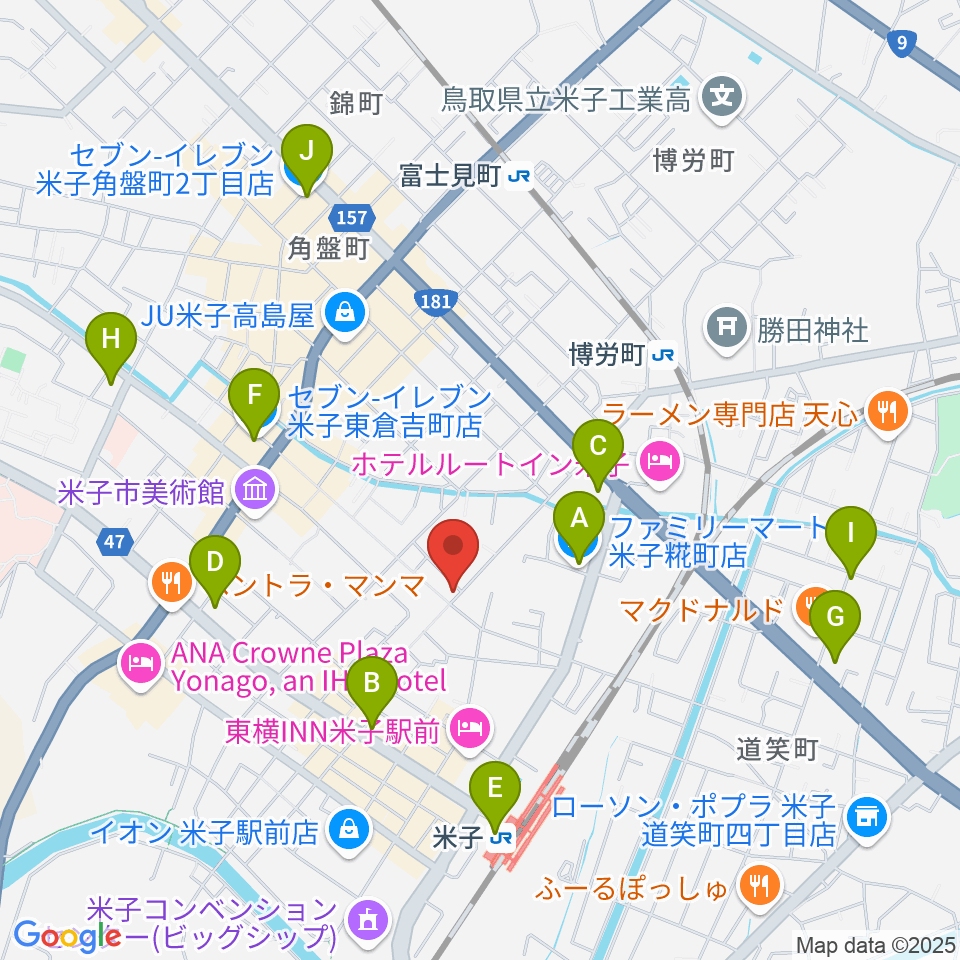 DARAZ FM ダラズ・エフエム周辺のコンビニエンスストア一覧地図