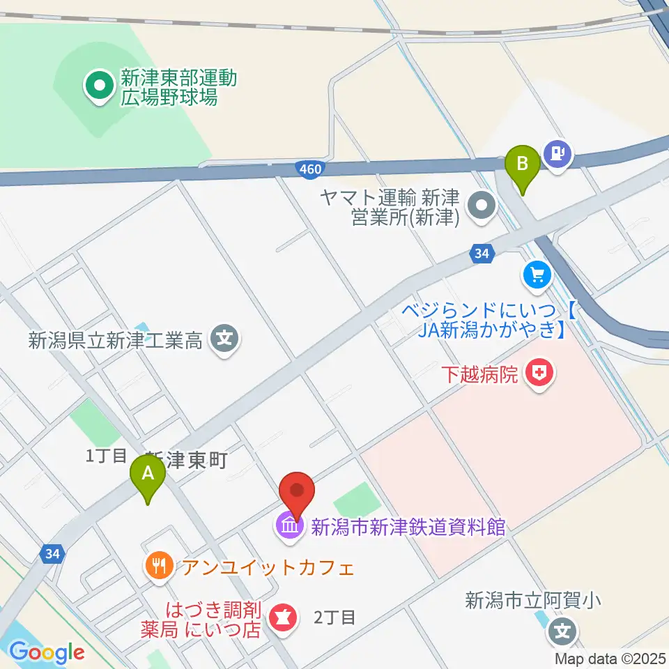 ラジオ・チャット周辺のコンビニエンスストア一覧地図