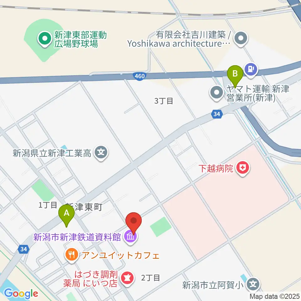 ラジオ・チャット周辺のコンビニエンスストア一覧地図