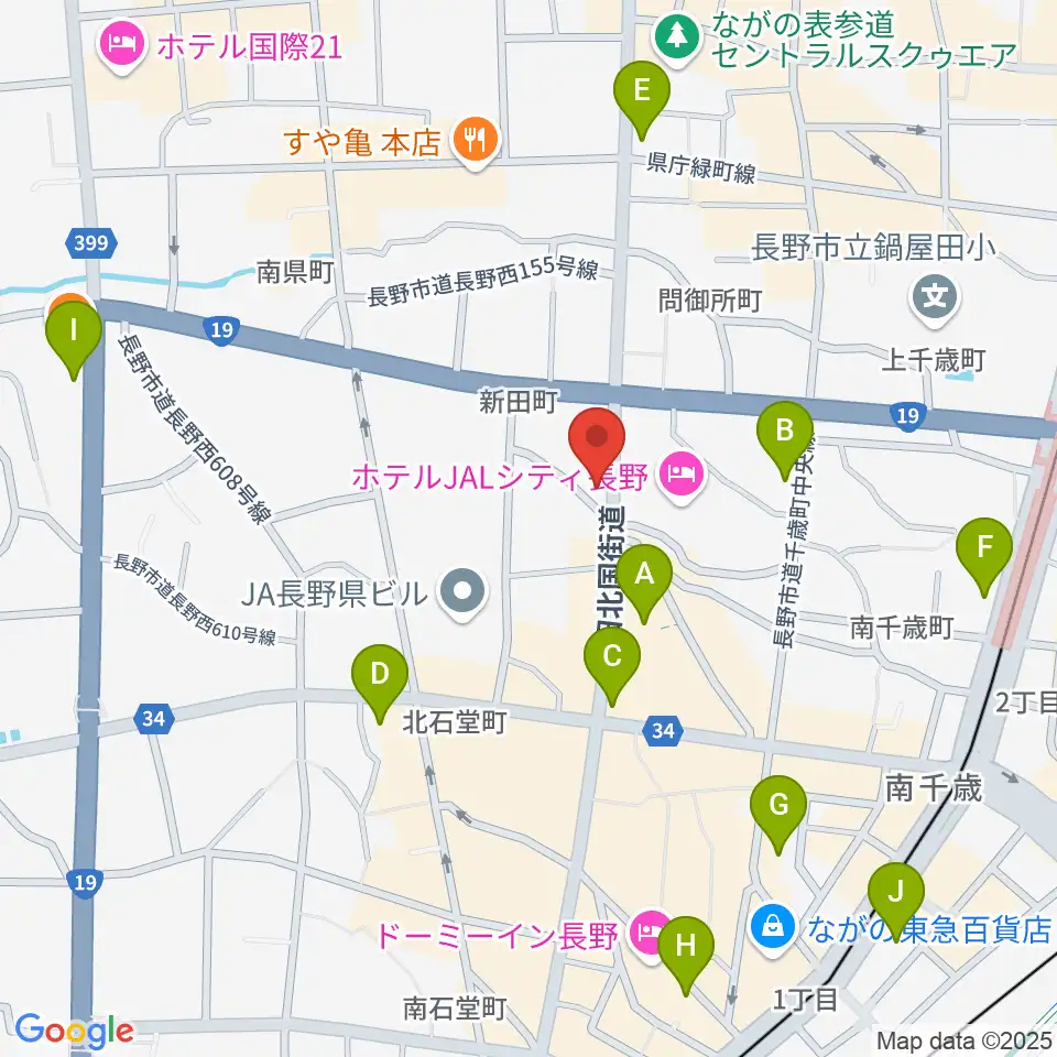 FMぜんこうじ周辺のコンビニエンスストア一覧地図