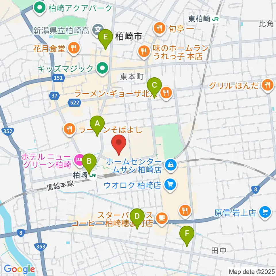 FMピッカラ周辺のコンビニエンスストア一覧地図
