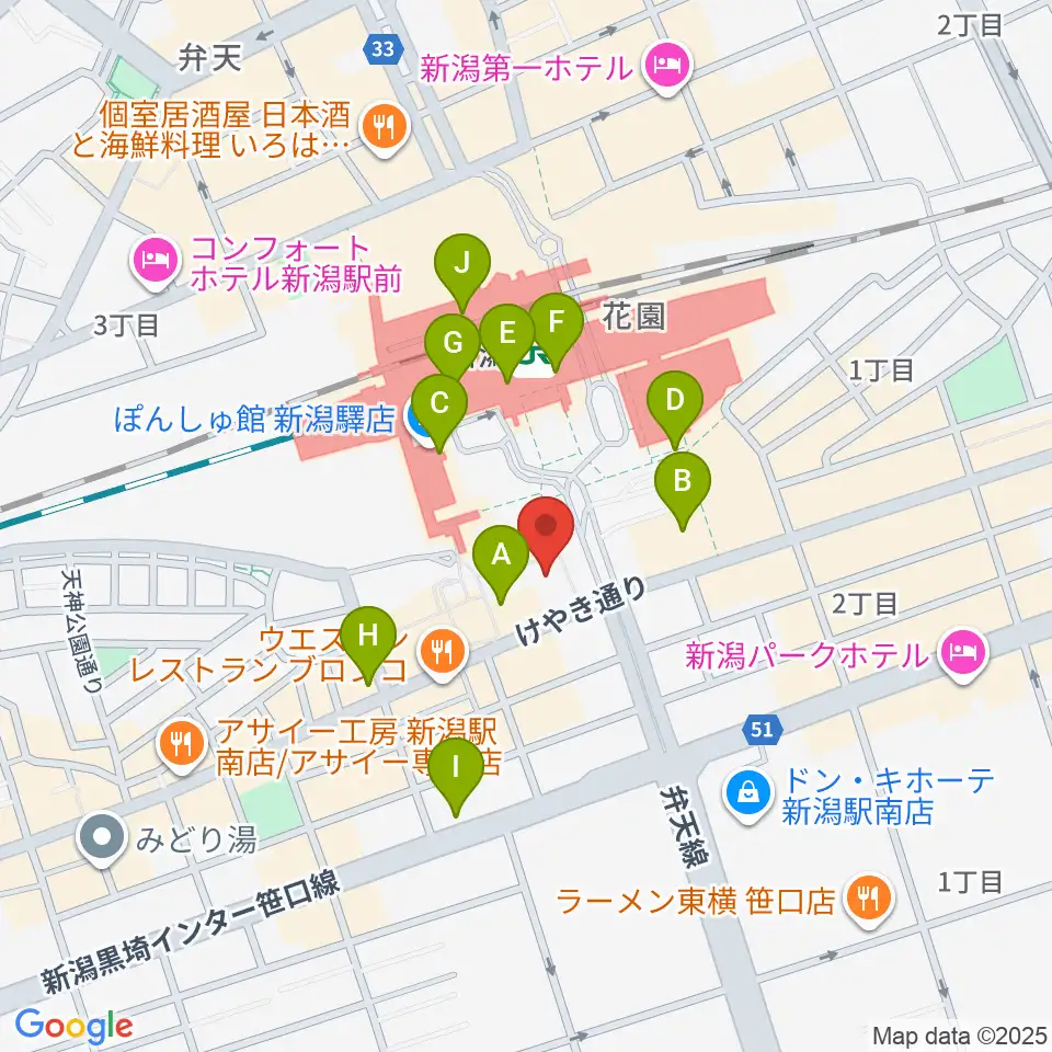 FM KENTO周辺のコンビニエンスストア一覧地図