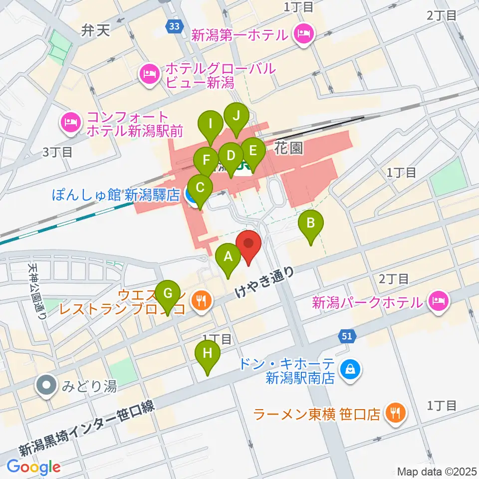 FM KENTO周辺のコンビニエンスストア一覧地図