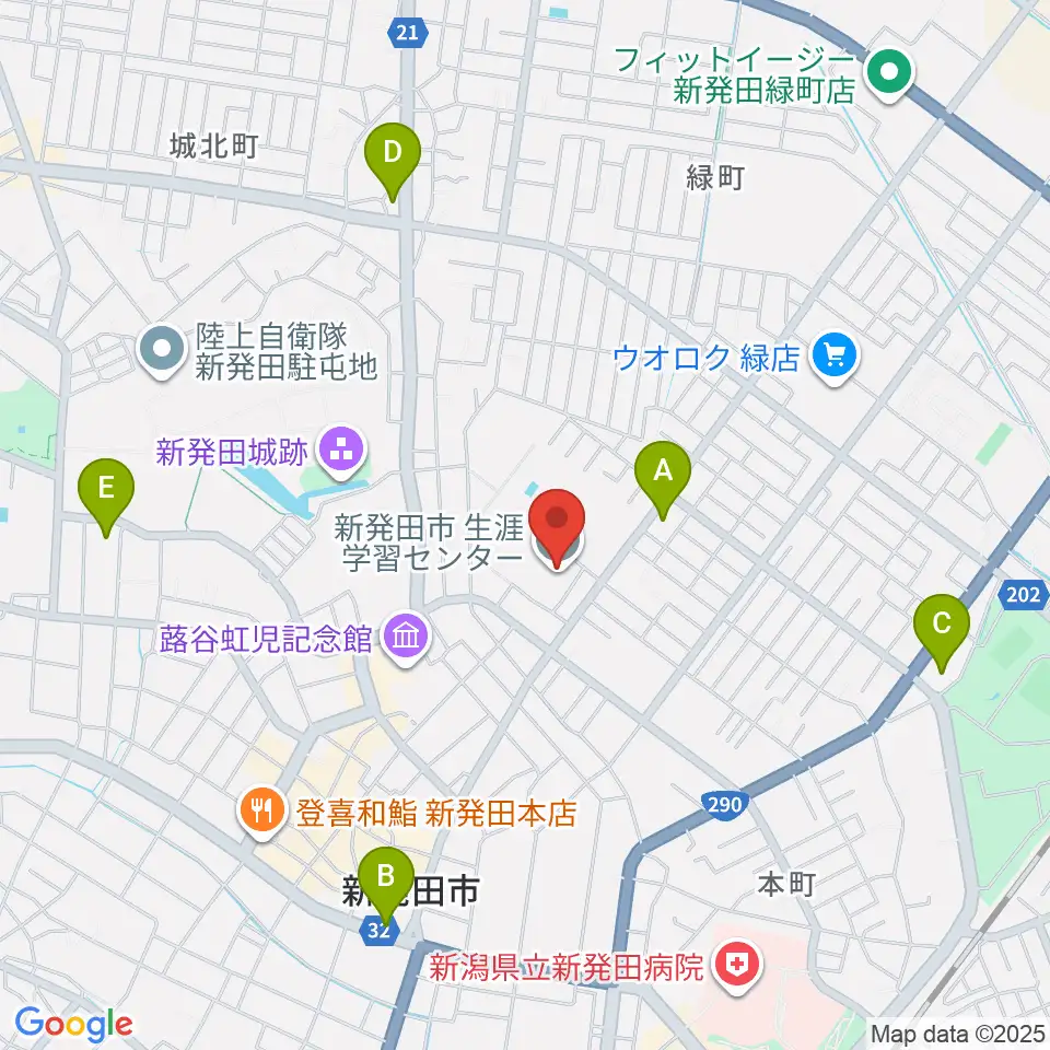 エフエムしばた シバラジ周辺のコンビニエンスストア一覧地図