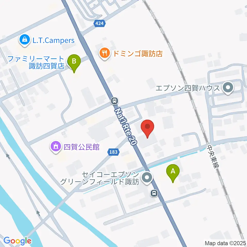 エルシーブイFM769周辺のコンビニエンスストア一覧地図