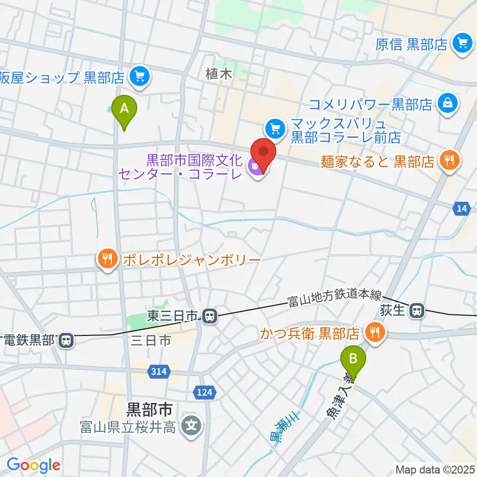 ラジオ・ミュー周辺のコンビニエンスストア一覧地図