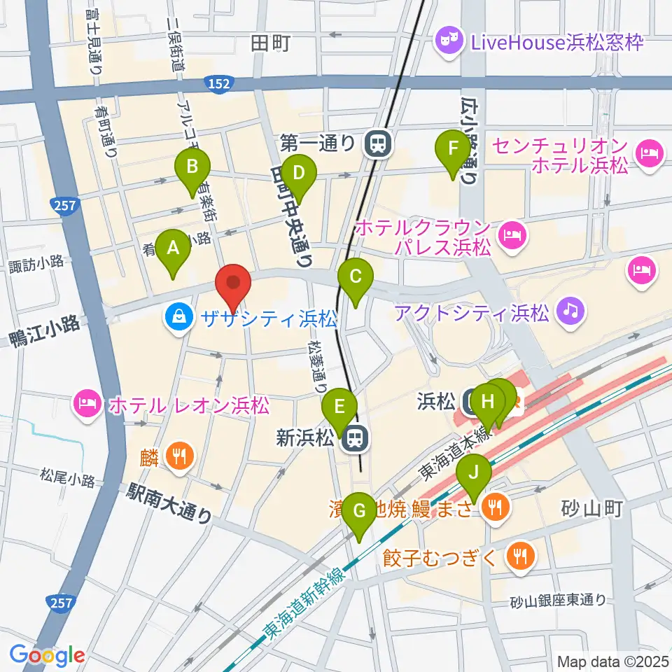 FM Haro!周辺のコンビニエンスストア一覧地図