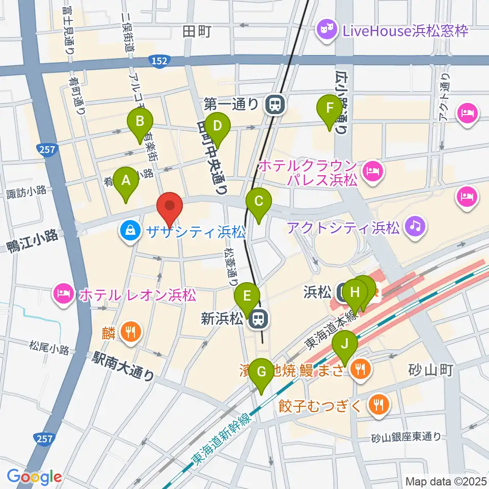 FM Haro!周辺のコンビニエンスストア一覧地図