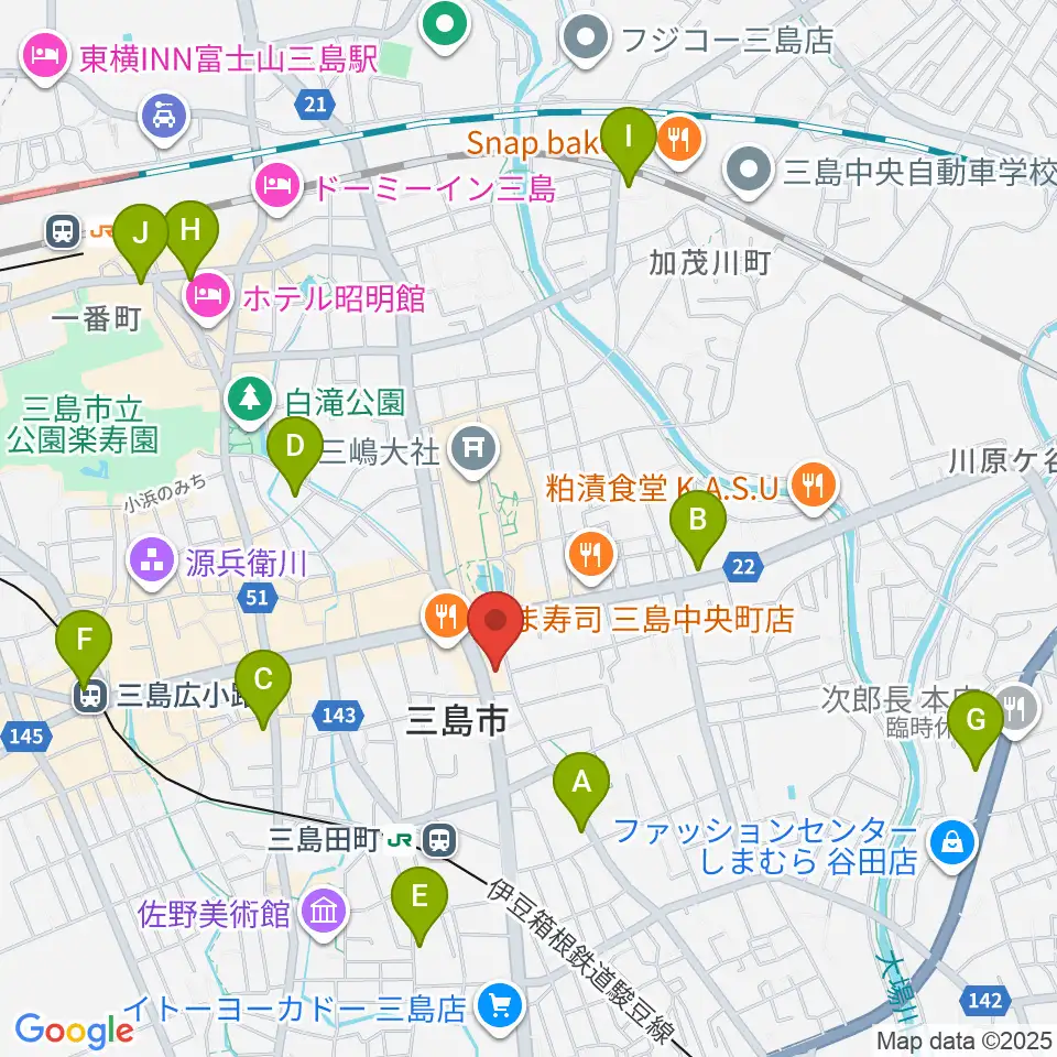 ボイス・キュー周辺のコンビニエンスストア一覧地図
