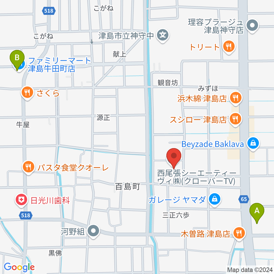 エフエムななみ周辺のコンビニエンスストア一覧地図