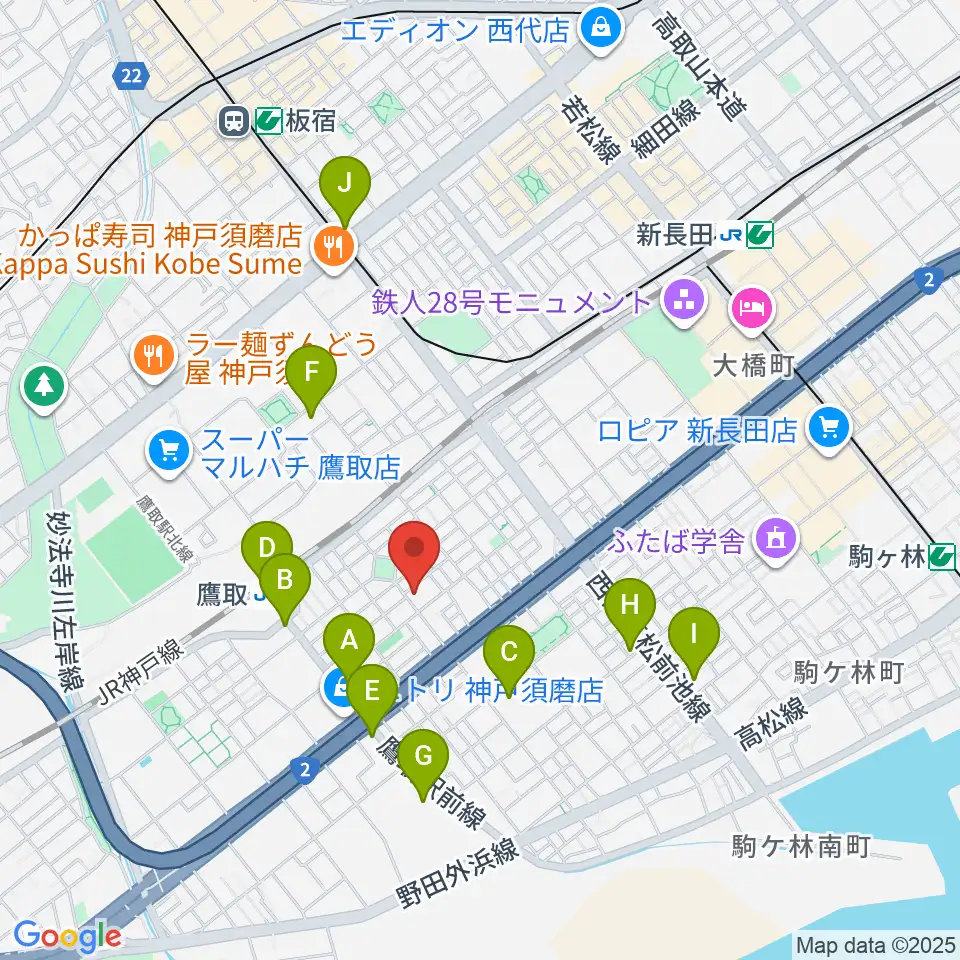 FMわぃわぃ FMYY周辺のコンビニエンスストア一覧地図
