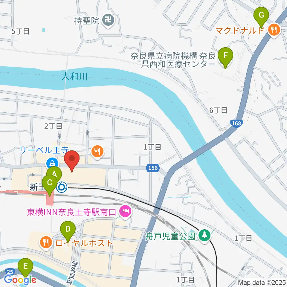 FMハイホー周辺のコンビニエンスストア一覧地図