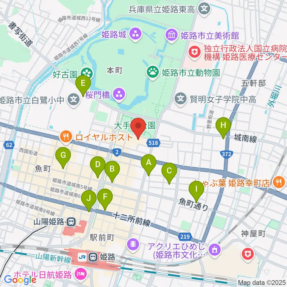 FMゲンキ周辺のコンビニエンスストア一覧地図