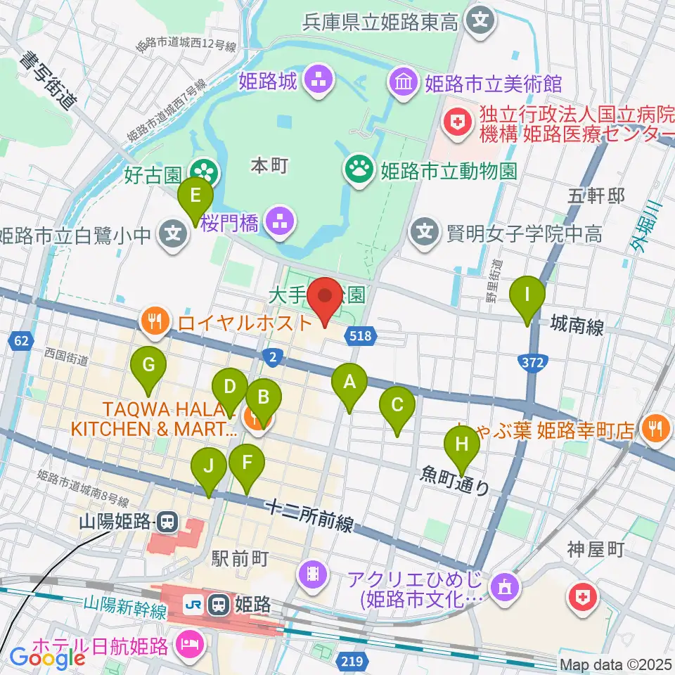 FMゲンキ周辺のコンビニエンスストア一覧地図
