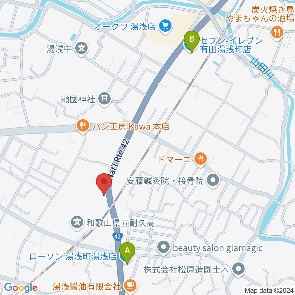 FMマザーシップ周辺のコンビニエンスストア一覧地図