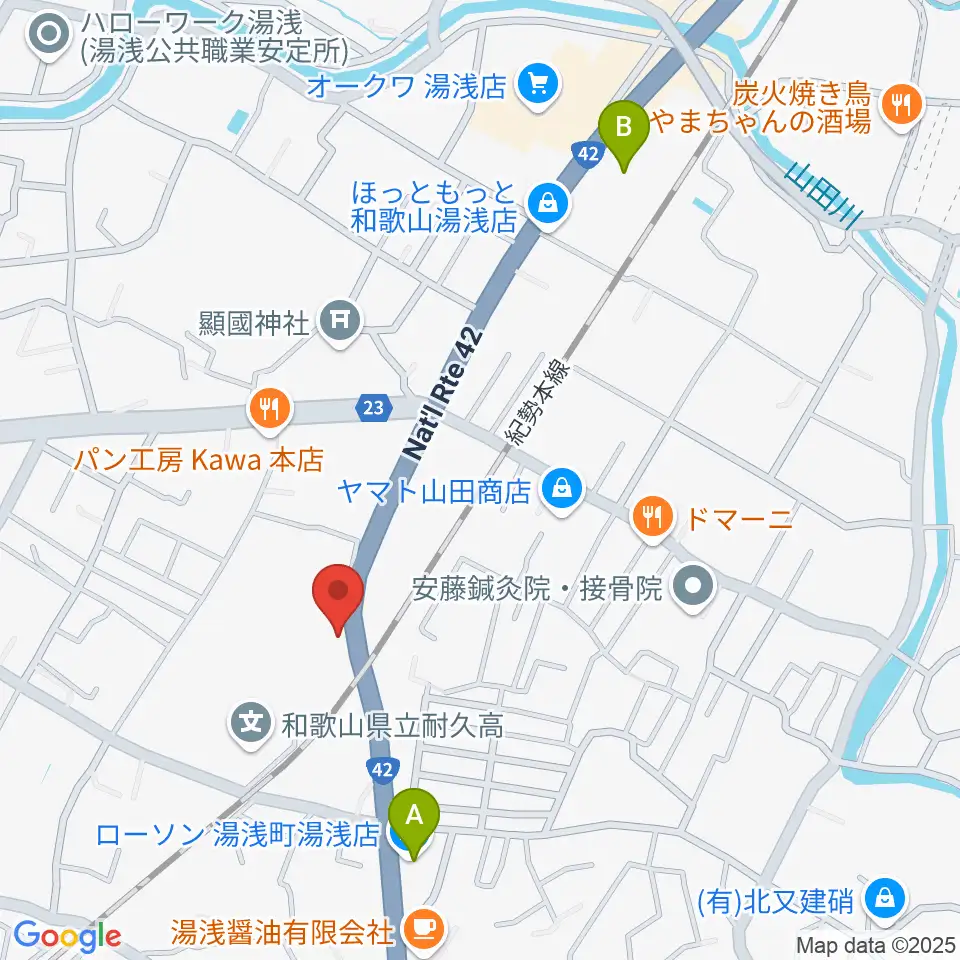 FMマザーシップ周辺のコンビニエンスストア一覧地図
