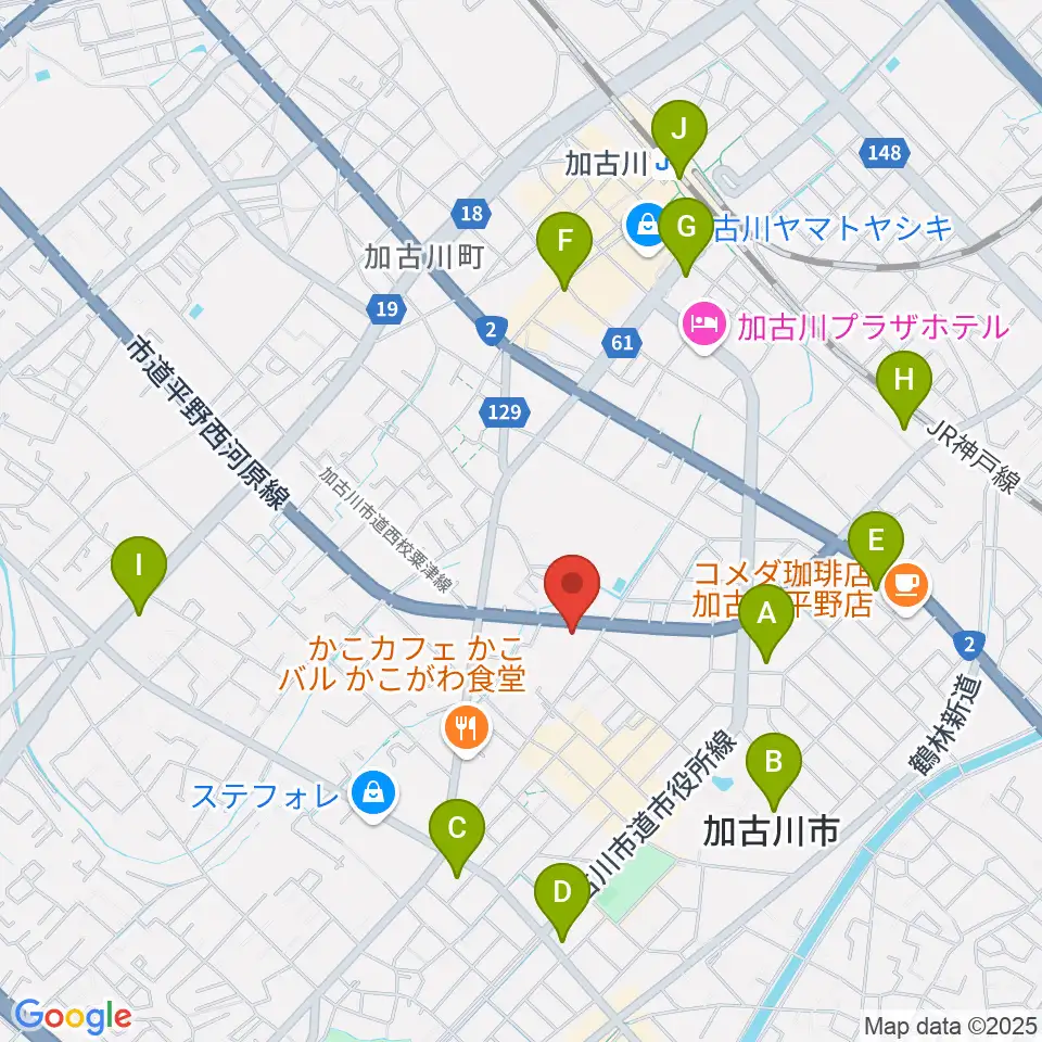 BAN-BANラジオ周辺のコンビニエンスストア一覧地図