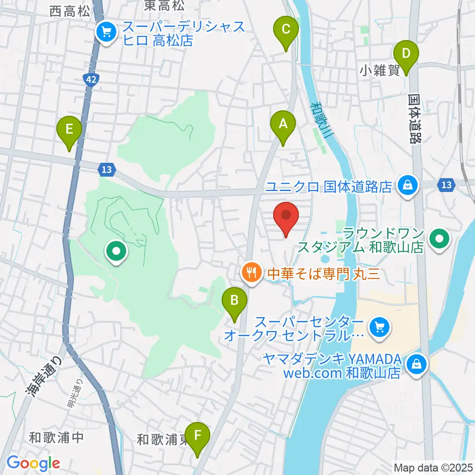 バナナエフエム周辺のコンビニエンスストア一覧地図