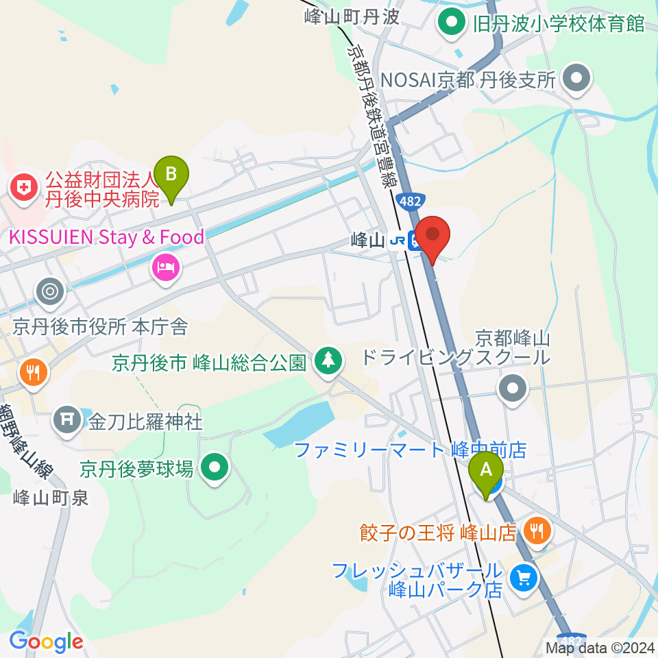 FMたんご周辺のコンビニエンスストア一覧地図