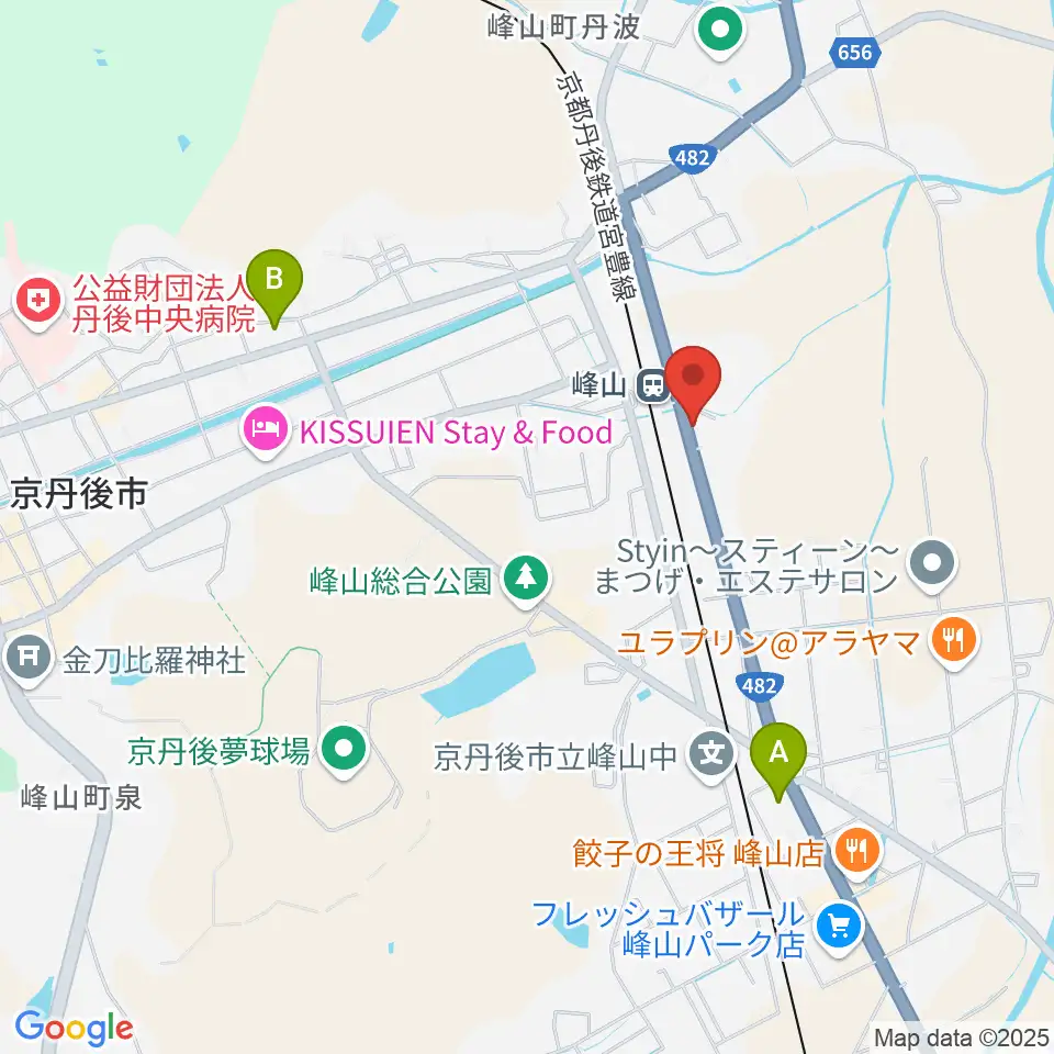 FMたんご周辺のコンビニエンスストア一覧地図