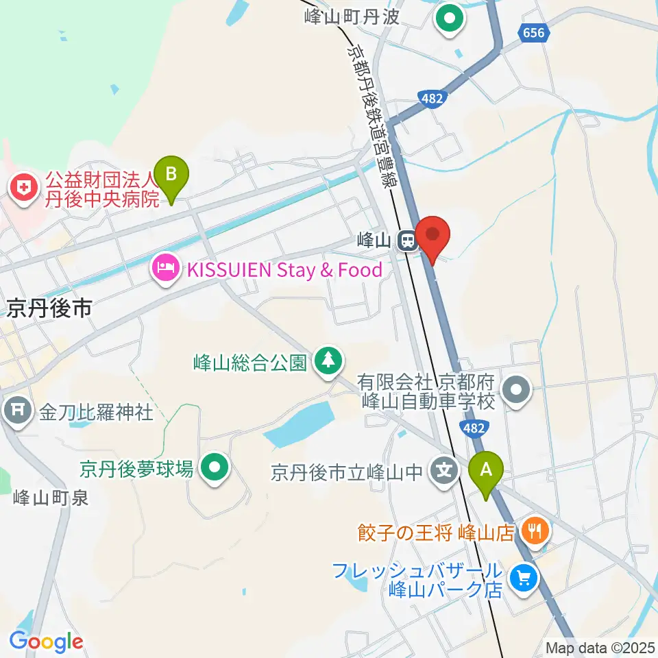 FMたんご周辺のコンビニエンスストア一覧地図