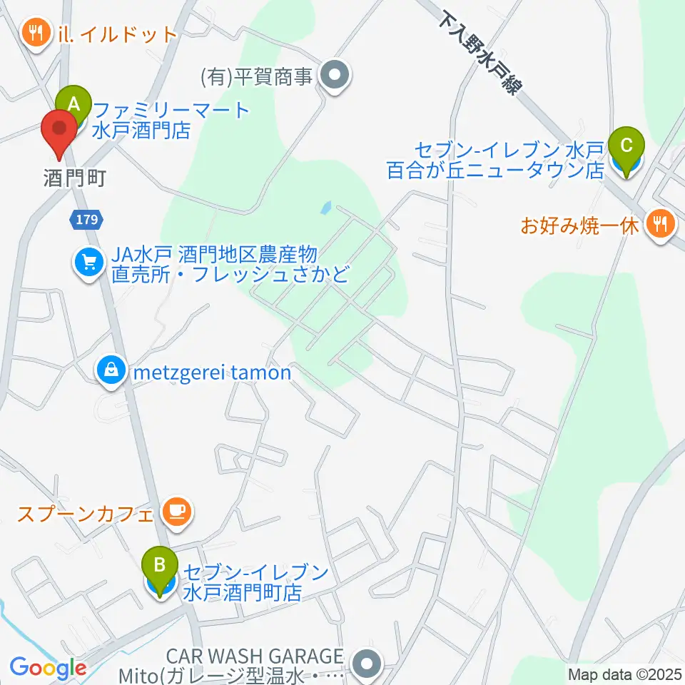 FMぱるるん周辺のコンビニエンスストア一覧地図