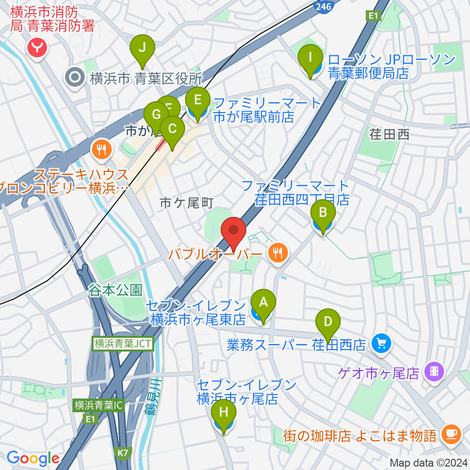 FMサルース周辺のコンビニエンスストア一覧地図